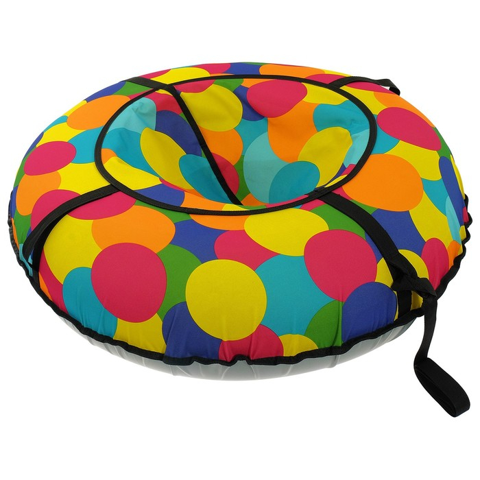 Тюбинг-ватрушка ONLITOP, диаметр чехла 105 см, цвета МИКС Тюбинг-ватрушка ONLITOP, диаметр чехла 105 см, цвета МИКС