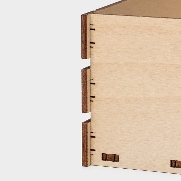 Подставка - органайзер деревянный для хранения Доляна «Рейки», 20×14×7,7 см Подставка - органайзер деревянный для хранения Доляна «Рейки», 20×14×7,7 см