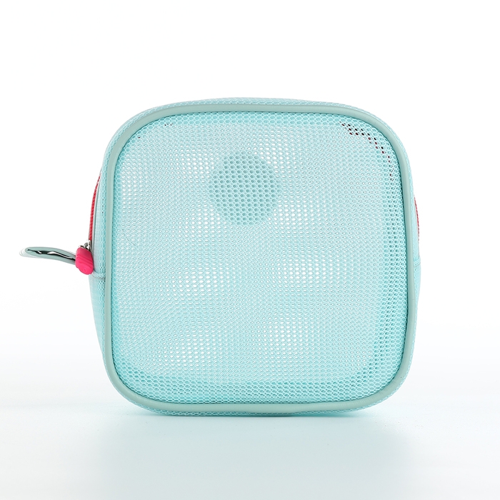 Косметичка на молнии, цвет мятный