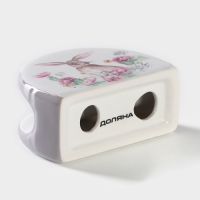 Салфетница Доляна «Зайка»,9,5×7×4,3 см Салфетница Доляна «Зайка»,9,5×7×4,3 см