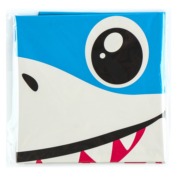 Шар фольгированный 31" &laquo;Веселая акула&raquo;, фигура