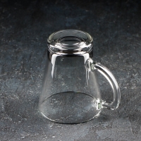 Кружка стеклянная &laquo;Аура&raquo;, 300 мл