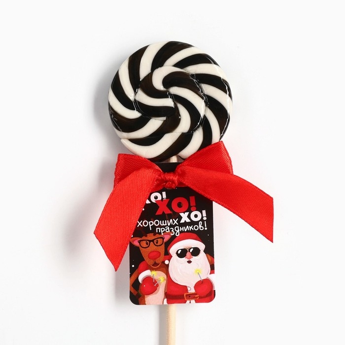 Новый год! Леденец на палочке, со вкусом колы &laquo;Хороших праздников&raquo;, 15 г