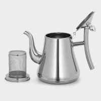 Чайник заварочный из нержавеющей стали &laquo;Жуан&raquo;, 1,4 л, металлическое сито