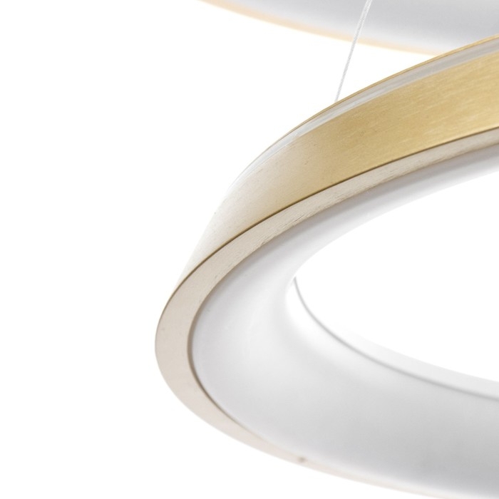 Люстра Люстра "Анелло" 3хLED 3000-6000К 220Вт золото 130х60х120 см BayerLux