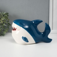 Копилка керамика "Акулёнок" 12,6х19х11,5 см Копилка керамика "Акулёнок" 12,6х19х11,5 см