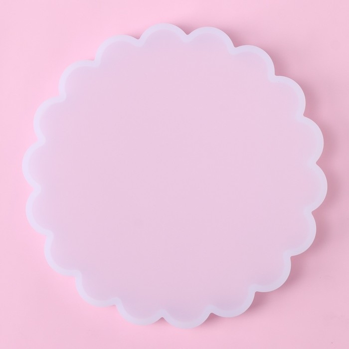 Молд Доляна «Блоссом», силикон, d=14,5 см, прозрачный Молд Доляна «Блоссом», силикон, d=14,5 см, прозрачный