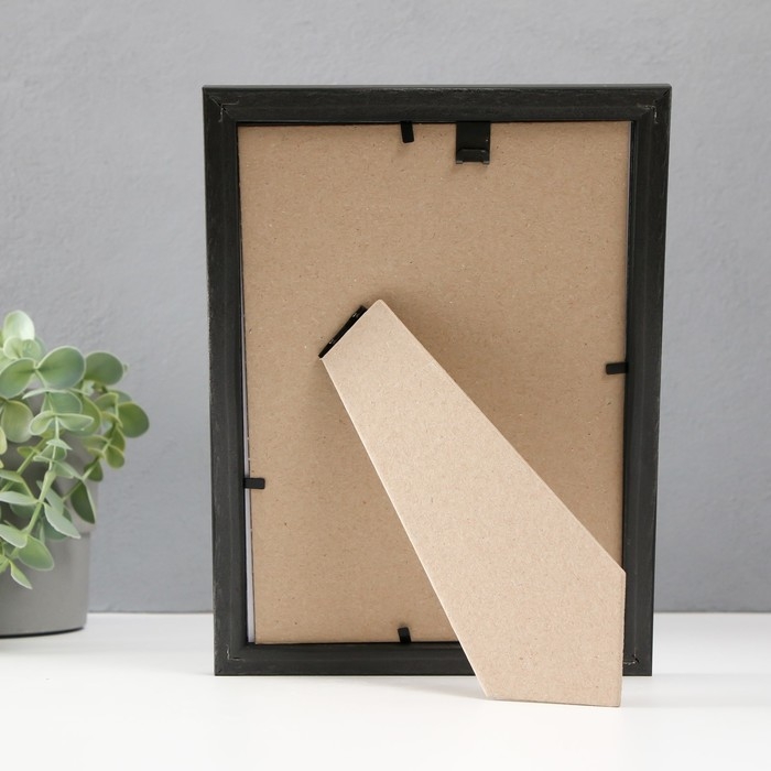 Фоторамка пластик Фоторамка пластик "Офис 8" 15х21 см, венге