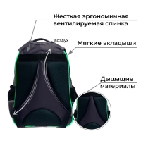 Рюкзак школьный, 37 х 26 х 13 см, эргономичная спинка, Calligrata ОРТ "Кубики" Рюкзак школьный, 37 х 26 х 13 см, эргономичная спинка, Calligrata ОРТ "Кубики"