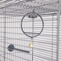 Клетка для птиц "Пижон" №104-Б, разборная, 2 секции, 58 х 40 х 88см, серая Клетка для птиц "Пижон" №104-Б, разборная, 2 секции, 58 х 40 х 88см, серая