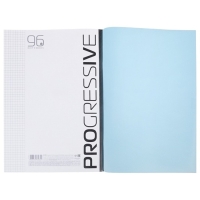 Тетрадь A4, 96 листов в клетку, PROGRESSIVE, пластиковая обложка, блок 65 г/м2, бирюзовая Тетрадь A4, 96 листов в клетку, PROGRESSIVE, пластиковая обложка, блок 65 г/м2, бирюзовая