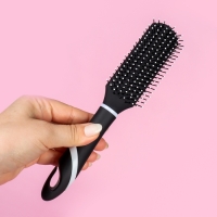 Расчёска массажная, 4 × 23 см, цвет МИКС Расчёска массажная, 4 × 23 см, цвет МИКС