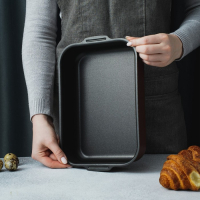 Противень Доляна Promo, 19&times;25 см, h=5,5 см, антипригарное покрытие, цвет бордовый