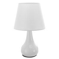 Лампа настольная 58084/1 1х40Вт Е27 белый 20х20х35,5 см RISALUX