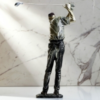 Статуэтка полистоун &laquo;Гольфист&raquo; 15 х 8 х 37 см