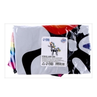 Шар фольгированный 25" «Единорог в костюме скелета» Шар фольгированный 25" «Единорог в костюме скелета»