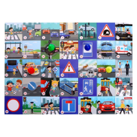 Настольная игра &laquo;Изучаем ПДД&raquo;, 2-4 игрока, 5+