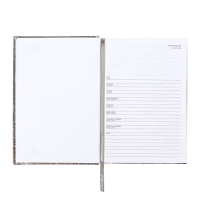 Ежедневник датированный 2025 A5 168 листов, Attomex. Arkona, твердая обложка, бумвинил с поролоном, ляссе,блок 70, серый Ежедневник датированный 2025 A5 168 листов, Attomex. Arkona, твердая обложка, бумвинил с поролоном, ляссе,блок 70, серый