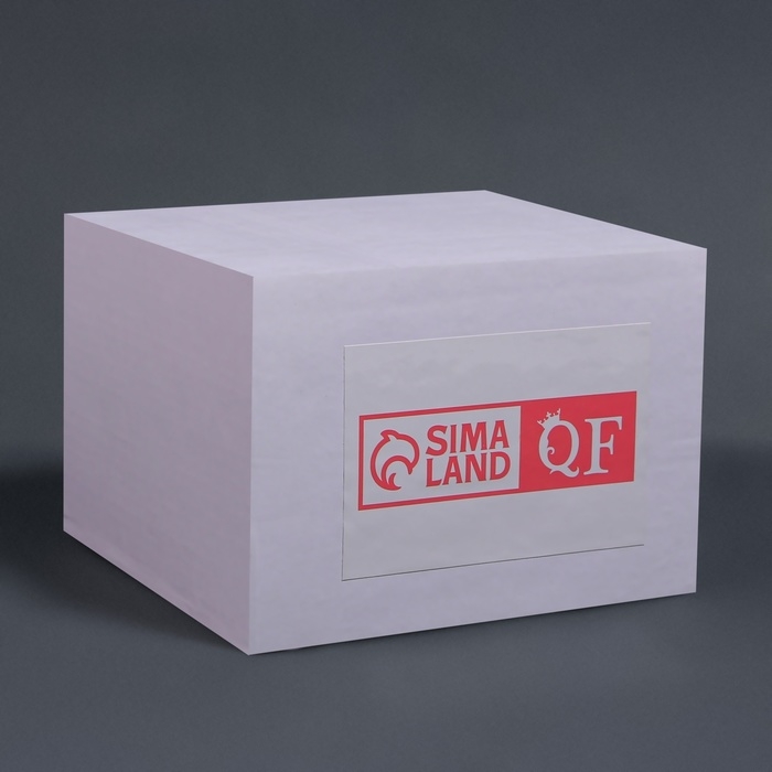 Органайзер для хранения &laquo;MOUNTAINS&raquo;, с крышкой, стеклянный, с зеркальным дном, 1 секция, 10 &times; 10 &times; 6 см, цвет прозрачный/медный