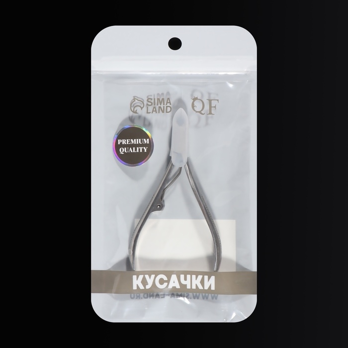 Кусачки маникюрные для кутикулы «Premium», 10,3 см, длина лезвия - 4 мм, цвет серебристый Кусачки маникюрные для кутикулы «Premium», 10,3 см, длина лезвия - 4 мм, цвет серебристый