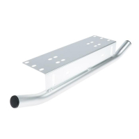 Рамка крепления номера с защитой бампера, парковочный отбойник, хром Рамка крепления номера с защитой бампера, парковочный отбойник, хром