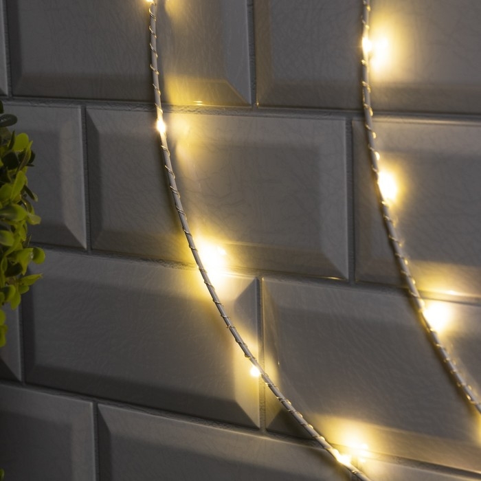 Светодиодная фигура &laquo;Месяц&raquo; 33 &times; 45 см, металл, батарейки ААх2 (не в комплекте), свечение тёплое белое