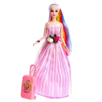 Кукла-модель шарнирная &laquo;Кира&raquo; в платье, с аксессуарами, МИКС