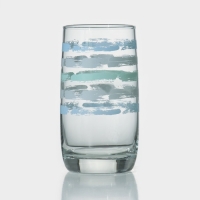 Стакан стеклянный &laquo;Французский ресторанчик. Кисточки&raquo;, 330 мл