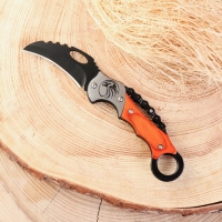 Нож складной "Феникс" 16см, клинок 60мм/2мм, с кольцом Нож складной "Феникс" 16см, клинок 60мм/2мм, с кольцом