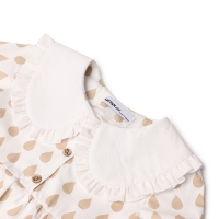 Платье детское с воротником KAFTAN "Капелька", р.32 (110-116 см)