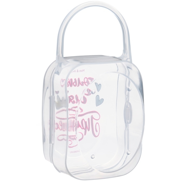 Контейнер для сосок и пустышек «Только для принцесс», М&В Контейнер для сосок и пустышек «Только для принцесс», М&В