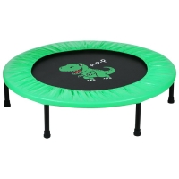 Батут детский ONLYTOP &laquo;Динозавр&raquo;, d=97 см, цвет зелёный