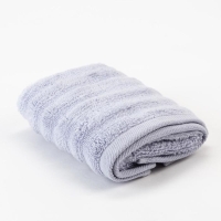 Полотенце махровое Этель "Waves" серый, 30х60 см, 100% хлопок, 460 гр/м2 Полотенце махровое Этель "Waves" серый, 30х60 см, 100% хлопок, 460 гр/м2