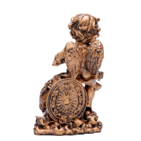 Часы настольные интерьерные на батарейках "Ангел с книжкой", 12.5 х 23 см, циферблат d-6 см Часы настольные интерьерные на батарейках "Ангел с книжкой", 12.5 х 23 см, циферблат d-6 см