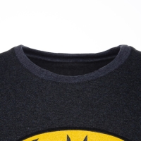 Футболка мужская, цвет темно-серый меланж, летучая мышь, размер 56 Футболка мужская, цвет темно-серый меланж, летучая мышь, размер 56