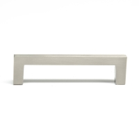 Ручка скоба SQUARE CAPPIO RSC008, нержавеющая сталь, м/о 96 мм, цвет серебро