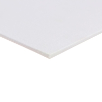 Холст на оргалите, 15 х 15 см, хлопок 100%, акриловый грунт, мелкое зерно, 210 г/м2