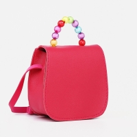 Сумка детская для девочки на магните, цвет малиновый Сумка детская для девочки на магните, цвет малиновый