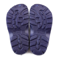 Сабо детские, цвет фиолетово-синий/серый, размер 34-35 Сабо детские, цвет фиолетово-синий/серый, размер 34-35