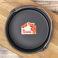 Котелок «Жаклин», 1,2 л, антипригарное покрытие, цвет чёрный Котелок «Жаклин», 1,2 л, антипригарное покрытие, цвет чёрный