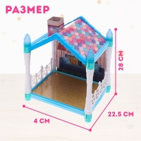 Дом для питомцев «Сказочная жизнь», с питомцами и аксессуарами, свет Дом для питомцев «Сказочная жизнь», с питомцами и аксессуарами, свет