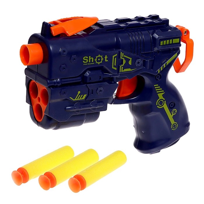 Бластер &laquo;Монстр&raquo;, стреляет мягкими пулями, МИКС