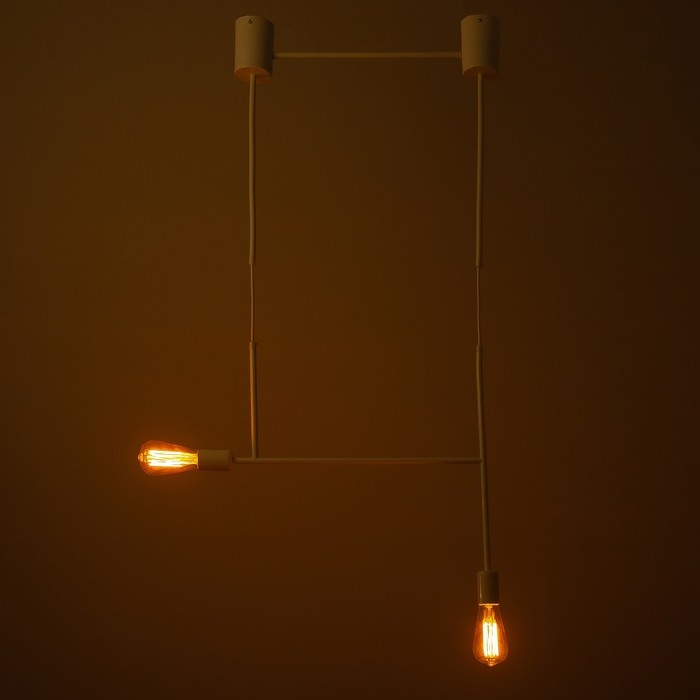 Светильник BayerLux "Лучик" 2хЕ27 40Вт белый 50х5х30-130см