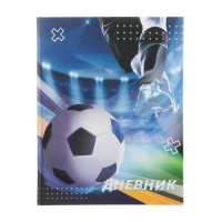 Дневник для 5-11 классов, "Мяч в воротах", твердая обложка 7БЦ, матовая ламинация, выборочный лак, 48 листов Дневник для 5-11 классов, "Мяч в воротах", твердая обложка 7БЦ, матовая ламинация, выборочный лак, 48 листов