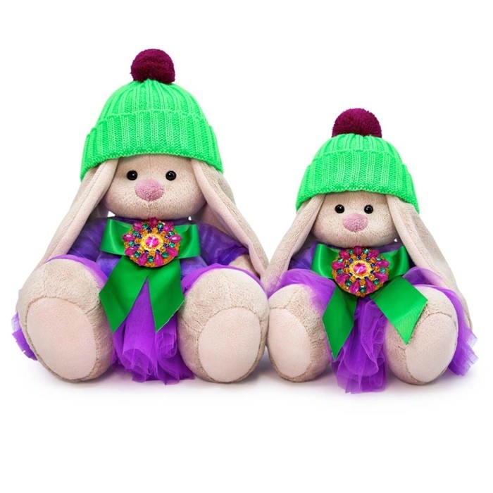 Мягкая игрушка &laquo;Зайка Ми Пурпурный александрит&raquo;, 23 см