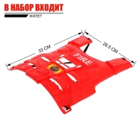 Набор пожарного &laquo;Огнеборец&raquo;, с жилетом, 7 предметов