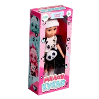 Кукла классическая «Милая: пандочка», в платье и шапке Кукла классическая «Милая: пандочка», в платье и шапке