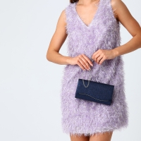 Сумка-клатч на магните, цвет синий Сумка-клатч на магните, цвет синий