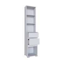 Тумба с ящиками, 450х412х2100, Белый (Прихожая Плейона )