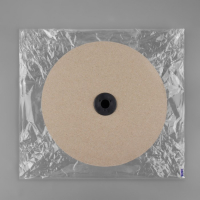 Шторная лента люверсная, клеевая односторонняя, 10 см, 50 &plusmn; 1 м, цвет белый